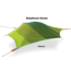Tentsile Tents Connect Spare Fly, Forest Green, CflyForGr