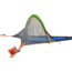 Tentsile Tents Una 1 person Tree Tent w/ Removable Rainfly, 40D Inclined Joint Nylon-Polyester, Fire Resistance US CPAI-84, Forest green UNAFOR
