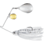 Terminator Pro Series Spinnerbait, Colorado/Colorado Blades, Gold/Nickel Blade Finish, Silver Shiner, 3/8oz, PSS38CC81GN