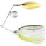 Terminator Pro Series Spinnerbait, Colorado/Willow Blades, Nickel/Gold Blade Finish, Hot Olive, 1/2oz, PSS12CW79NG