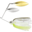 Terminator Pro Series Spinnerbait, Willow/Willow Blades, Nickel/Gold Blade Finish, Hot Olive, 3/8oz, PSS38WW79NG