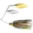 Terminator Pro Series Spinnerbait, Willow/Willow Blades, Nickel/Gold Blade Finish, Sunny, 1/2oz, PSS12WW116NG