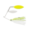 Terminator Pro Series Spinnerbait, Willow/Willow Blades, White/Chartreuse Blade Finish, Chartreuse and White Shad, 1/2oz, PSS12WW02WC