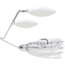 Terminator Pro Series Spinnerbait, Willow/Willow Blades, White/White Blade Finish, Silver Shiner, 1/2oz, PSS12WW81WW
