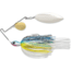 Terminator Super Stainless Spinnerbait, Gold Colorado Blade/Nickel Willow Blade, Hot Shad, 1/2oz, S12CW91GN