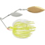 Terminator Super Stainless Spinnerbait, Gold/Nickel Willow Blade, Chartreuse White Shad, 1/2oz, S12WW02NG
