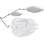 Terminator Super Stainless Spinnerbait, Nickel Willow Blade, Bright White Shad, 3/8oz, S38WW01NN
