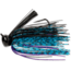 Terminator Weedless Football Jig, Black Blue Purple, 3/4oz, FJW3486