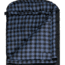 TETON Sports Bridger 0 F Canvas Sleeping Bag, Charcoal/Blue, Long, 10032