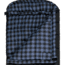 TETON Sports Bridger -20 F Canvas Sleeping Bag, Charcoal/Blue, Long, 10022