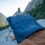 TETON Sports Bridger -20 F Canvas Sleeping Bag, Charcoal/Blue, Long, 10022