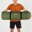 TETON Sports Bridger -35 F Canvas Sleeping Bag, Green/Plum, Long, 10013
