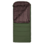 TETON Sports Bridger -35 F Canvas Sleeping Bag, Green/Plum, Long, 10013