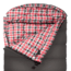 TETON Sports Celsius XXL 0 F Sleeping Bag, Left Zipper, Grey/Red, 2XL, 102L