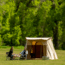 TETON Sports Mesa Canvas Tent, 4 Person, Brown, 2010