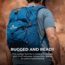 TETON Sports Oasis 22L Hydration Pack with 3L Bladder, Venice, 2102SCVC