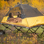 TETON Sports Universal XL Camp Cot with Pivot Arm, Black, Extra Large, 1082A