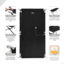TETON Sports Universal XL Camp Cot with Pivot Arm, Black, Extra Large, 1082A