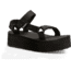 Teva Flatforuniversal Shoes - Womens, Black, 9, 1008844-BLK-09