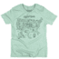 The Landmark Project NPS Map Youth Tee, Short Sleeve, nps-map-youth