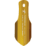 The TentLab Deuce Of Spades Trowel Gold DoS-GO-6145