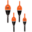 Thill Steelhead Float 1-1/8in Orange/Black Oval 2pk, SF598-2
