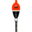 Thill Weighted Float w/UPC 3/4in Oval 5-1/2in Spring Black/Fluorescent Orange Top, UWF583