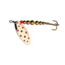 Thomas Fishing Lures E.P. Spinn In-Line Spinner, 1 3/8in, 1/8 oz, Nickel, R333N