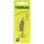 Thomas Fishing Lures E.P. Spinn In-Line Spinner, 1 5/8in, 1/5 oz, Nickel/Gold, R334NG