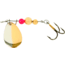 Thomas Fishing Lures Special Spinn In-Line Spinner, 1in, 1/10 oz, Nickel/Gold, S501NG