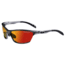 Tifosi Ventoux Sunglasses - Gloss Gunmetal Frame, Smoke Red/AC Red/Clear Lenses 0120100303