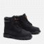 Timberland Classic 6-Inch Waterproof Boot - Kids, Black, 9, Medium, TB11081000109000M