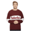 Timberland Men's Warner River Long Sleeve Retro Oversized Tee, Biking Red Heather, M, TB0A1MBW988-M