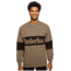 Timberland Men's Warner River Long Sleeve Retro Oversized Tee, Bungee Cord, M, TB0A1MBW037-M