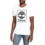 Timberland Short Sleeve Seasonal Logo Tee - Men's, White, Small, TB0A1N8Y100-White-S