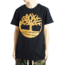 Timberland Short Sleeve Seasonal Logo Tee - Mens, Black Tree, 2XL, TB0A1N8YI19-BLK Tree-XXL
