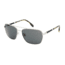 Timberland TB9040 Sunglasses - Shiny Light Nickeltin Frame Color, Smoke Polarized Lens Color