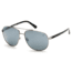 Timberland TB9076 Sunglasses - Matte Gun Metal Frame Color, Smoke Polarized Lens Color
