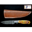 Titan Damascus Fixed Blade Knife 7.3in TD-102, TDK-102