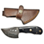 Titan Damascus Stainless Steel Knife 6.2in w/ Bull Horn Handle TD-029, TDK-29