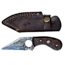 Titan Damascus Steel Fixed Knife 5.5in TD-060, TDK-60