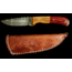 Titan Damascus Steel Fixed Knife 6in TD-089, TDK-89