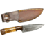 EDEMO Titan Damascus Steel Fixed Knife 8.6in, TD-087, EDEMO1