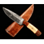 EDEMO Titan Damascus Steel Fixed Knife 8.6in, TD-087, EDEMO1