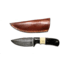 Titan Damascus Steel Fixed Knife 8in TD-048, TDK-48