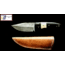 Titan Damascus Steel Fixed Knife 8in TD-048, TDK-48