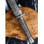 Titan International Knives Damascus British Commando Fairbairn-Sykes Fixed Blade Knife, 6.25 inch, TDK-237