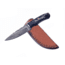 Titan International Knives Damascus Dyed Bone Handle Fixed Blade Hunting Knife, 8 inch, TDK-213