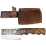 Titan International Knives Mini Clever w/ Forged Scales, Rosewood Grip, 4in Blade, 8in Overall TC-004