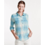 Toad&amp;Co Airbrush Women's Long Sleeve Deco Shirt, Aquifer, Large, T1252700-400-L